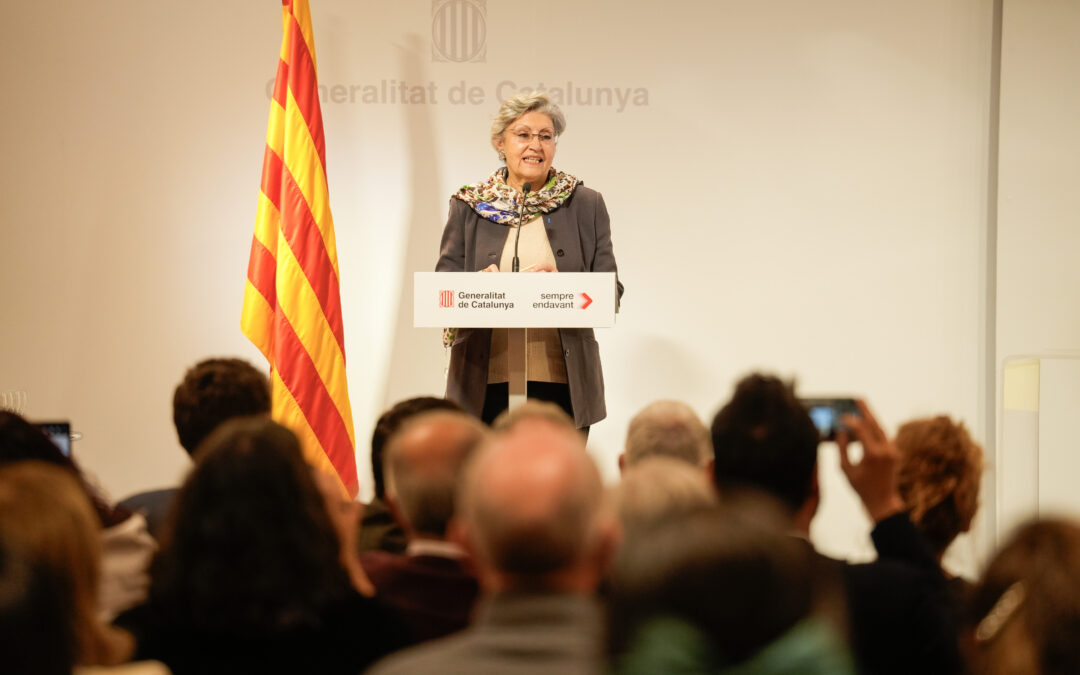 El Govern de Catalunya reconeix a Elisabeth Attar Lheure amb el 10è Memorial Cassià Just